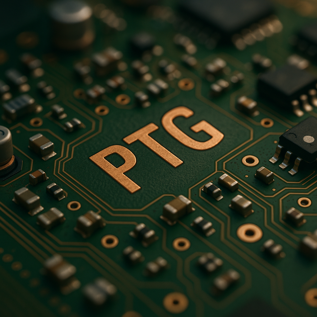 PTG populated PCB hero image